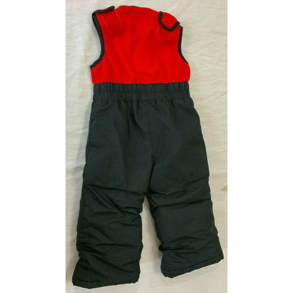 COLUMBIA OUT GROWN BOYS GIRLS SNOW SKI OVERALLS BIB NYLON SIZE 2T
